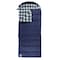 Wakeman Lightweight 32F Sleeping Bag with Hood and Carry Bag for Camping and Hiking by Navy 75-CMP1074 - alternate 4